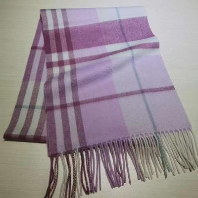 China Keep Warm Wholesale Luxury Cashmere Plaid Ladies Scarf Women Sheer Cashmere Scarves for sale