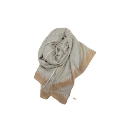 China European American Towel Scarf Beach Basics Lady Matching Girls Wraps Long Thin Scarf Female Shawl for sale