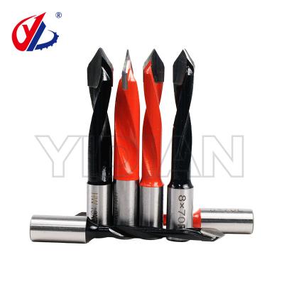 Cina 70 mm attraverso buco Boring Bit Carburo tipato trivella Bit V punto trivella lavorazione del legno in vendita