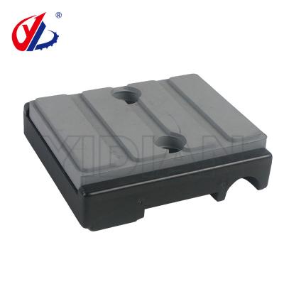 China 80*72mm Randbandmaschine Ersatzteile Förderkette Pad Kettenblock zu verkaufen