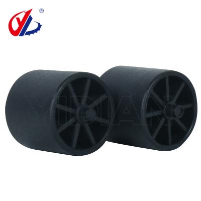 China Edgebanding Bracket Roller 25*4*26 Edgebander Plastic Converyor Roller for sale