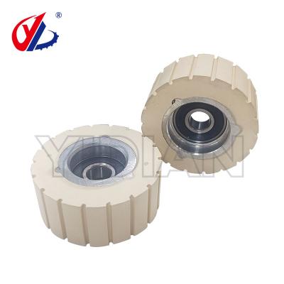 Chine Épaisseur de 28 mm PSW035 φ65*φ12*28mm Roller de presse en caoutchouc pour machine à bandes de bordure à vendre