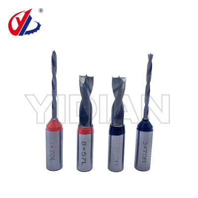 China Broca de pasador TCT, dos flautas, cabezal de perforación de agujero ciego, herramientas de carpintería en venta