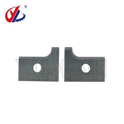 Chine Couteau à insertion de carbure solide 19.6 X 15.2 X 2 mm R3 Lames de grattage à bande de bord à vendre