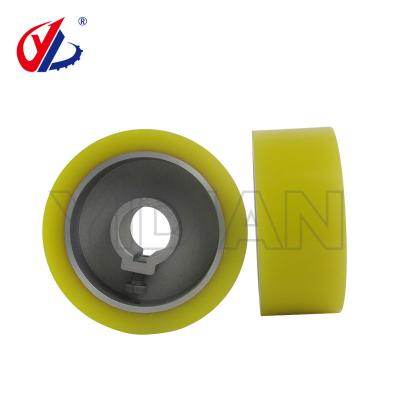 Κίνα Four Sided Planer Polyurethane Feeding Roller 120X30X50 PU Press Wheel προς πώληση