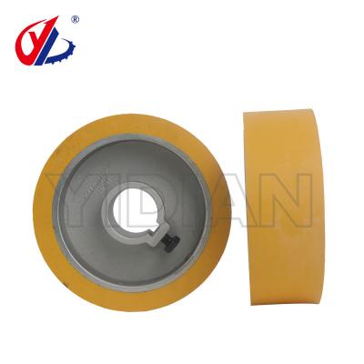 China 140*35*50mm Rubber Feeding Roller With Key Hole For Woodworking Planer Moulder à venda