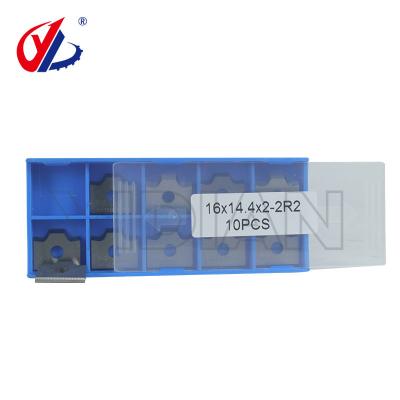 China Insert Knives Carbide Radius Inserts 16×14.4×2 R2 For SCM Edge Banding Machine for sale