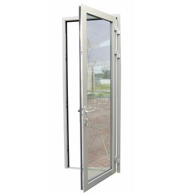 China 2021 modern new design aluminum frosted glass french door for living room for sale