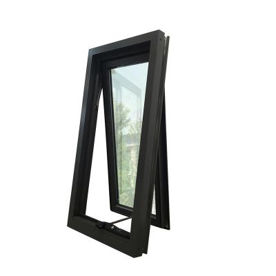 China Swing 125mm Limited Opening Aluminum Chain Winder Awning Window With Child Protection for sale