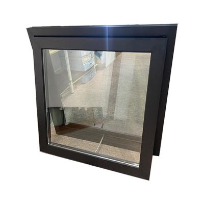 China Swing High Insulated Thermal Broken Aluminum Chain Winder Desigm Awning Window for sale