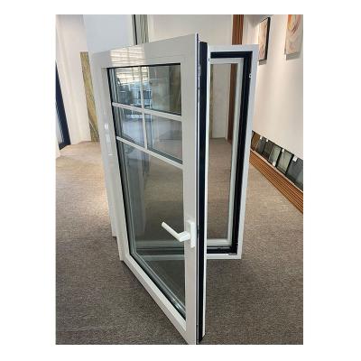 China Folding Aluminum Screen Casement Window Grill Window Design High Quality For House for sale