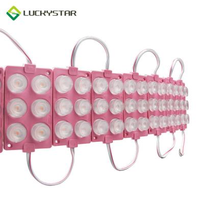 China Luminous words side face car light glowing side DC12V DC24V 6 PCS led beads 1w IP65 car light decoration led modules for sale