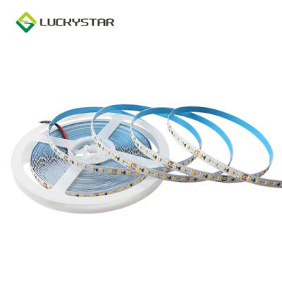 China Residential good quality 10 meters per roll SMD2835 120LEDs permeterwhite 3500K 4000K 6500K IP20 led strip light for sale