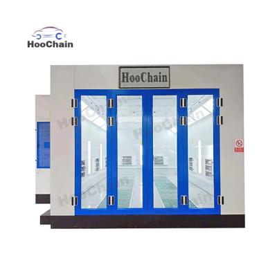 China Luxury 7mx4m Auto Spray Booth Electric/Diesel Heating Car Paint Room Best quality Car paint booth 7000*5100*3300mm for sale