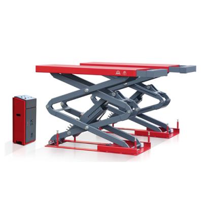 China 3500KG Scissor Car lift 1.8m In-ground Scissor lift platform Scissor car lift 4000kg for sale