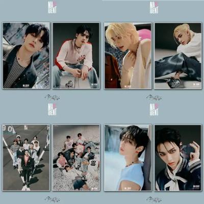 China Korea Wholesale Kpop Idol Group Merch 2pcs/set Stray Kids MAXIDENT Sticker Wallpaper Adhesive Poster for sale