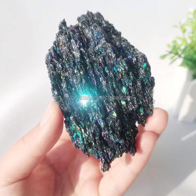 China China Wholesale Natural Gemstone Group Crystal Quartz Rainbow Iridescent Astralite Moissanite for sale