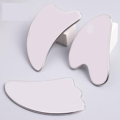 China China Wholesale Gua sha Face Massager Factory Heart Shape Gua Sha Stainless Steel Scrape for sale