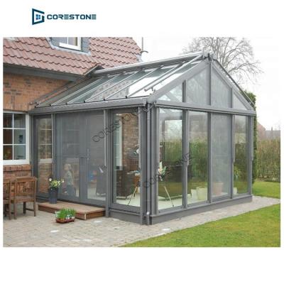 China Modern Hot Selling Solarium Sunrooms And Glass Houses for sale