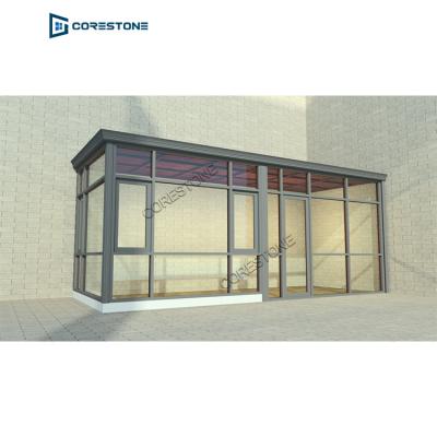 China Professional Manufacturer Modern Aluminum Glass Luxury Four-seasonSunroom Outdoor for sale