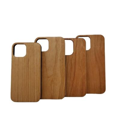 China Shockproof Best Selling Custom Design Wooden Accessories TPU/PC wood phone case For Iphone 13 14 Pro for sale