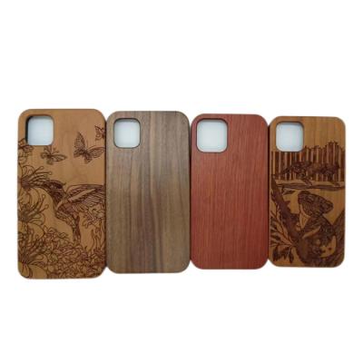 China Shockproof OEM Good Quality Wood Mobile Phone Case For Iphone 11 12 Pro Wood Cover for sale