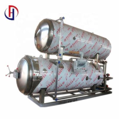 China Canned food& Pocket Food& Glass Jar Retort Sterilization Autoclave Food Machine for sale