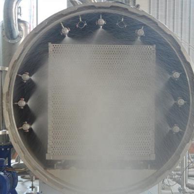 China 200 Liter Retort Autoclave Small Size Pilot Food Products for Sterilization, Food and Beverage Factory Plant Testing Water Spray for sale