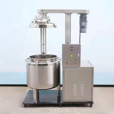 China Factory Price Fully Automatic Energy Saving Efficient Vacuum Emulsifying Tank Vacuum Homogenizer Homogenizer Emulsifying Machine for sale