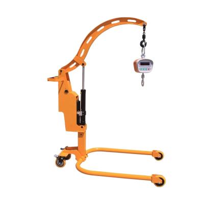 China Goods lifting mobile by handle mini electricity mobile hoist 200KG hoister recharge lithium battery rechargeable electric hoist for sale