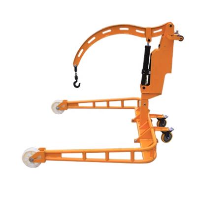 China 24V Rechargeable Goods Lifting Vehicle Mounted Crane Carrying Small Crane Lithium Battery Lifting Electric Crane Mobile for sale