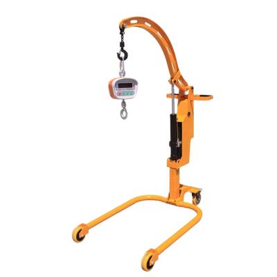 China Electric lifting goods hoist 300KG mobile hoister recharge lithium battery rechargeable lithium electricity hoist for sale