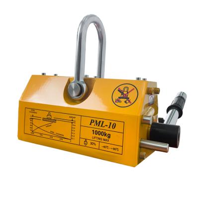 China 2022 New PML 1000kg 3 Time Safety Factor Permanent Lifting Magnet Lifter 310*140*135 for sale