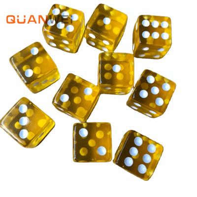 China Polyhedral Multi Sided Dice Digital Acrylic Dice Eco - Friendly Dragons Dungeons Game for sale