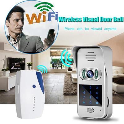 China Newer low power! ! Wireless Video Door Remote Control Phone Smart Home Camera IR Doorbell WiFi Video Intercom Monitor for IOS/Android for sale