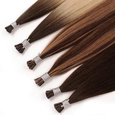 China Can Be Remy Hair Raw Italian Human Hot Selling Customized I Tip Keratin Bonds Hair Extensions Wholesale Price I U V Flat Tip Hair Extensions for sale