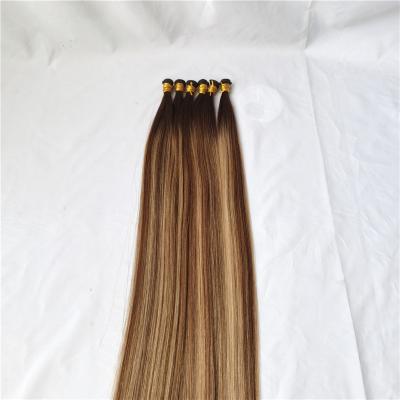 China Factory Grade12A HandTied Hair Silky Straight Russian Hair Extensions Double Wave Qicai Wave Hand Drawn Tied Wefts for sale