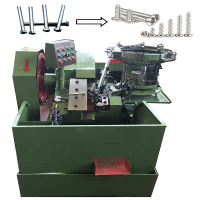 China Automatic vertical screw and fasterner part wire rolling mill double screw fasteners making machine for sale