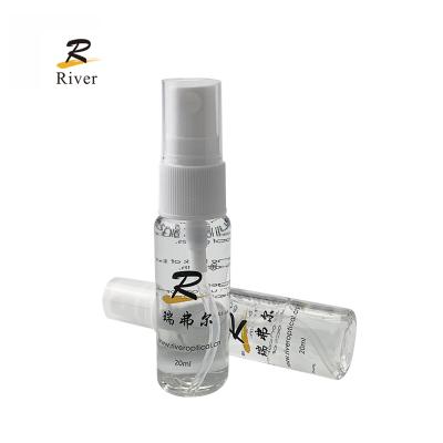 China River PET Glass Cleaning Bottle Spray Cleaning Spray Logo Glasses Lens Spray Cleaner Custom for sale