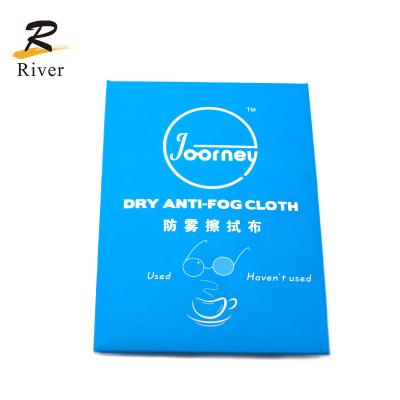 China Hot Selling Stock Glass Microfiber Cleaning Glass Anti-fog Cloth For Liquefaction for sale