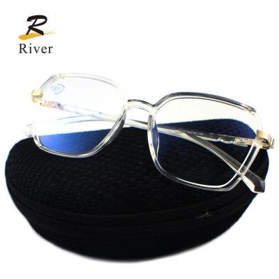 China For Optical Glasses Light Up Transparent Blue Light Blocking Wholesale TR Glasses Frames for sale