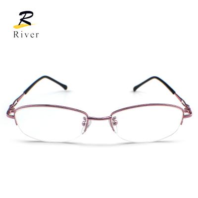 China PC Magnifyingstock led half-rim 10x magnifying reading glasses for sale