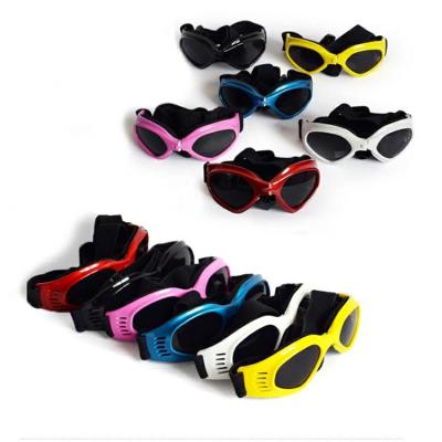 China New Sustainable Pet Sunglasses Dog Goggles Windproof And UV Waterproof Dog Sunglasses for sale