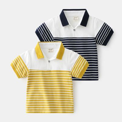 China New Arrival 90CM~130CM Breathable Wholesale Kids Wear Clother Boys T-shirts&Polo Shirts for sale