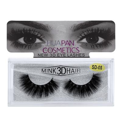 China Wholesale New Private Label Korean Sweet Style Thick Eyelashes 3d Fake Mink False Eyelashes for sale