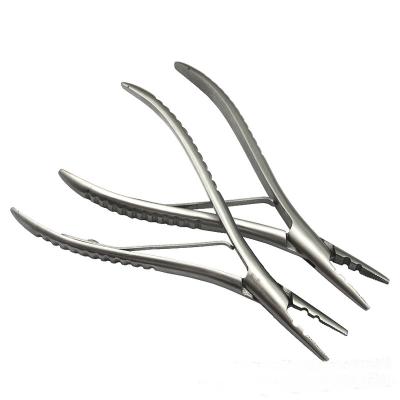 China High Quality Stainless Steel Barber Tools Stainless Steel Hair Extension Tools Hair Extension Pliers for sale