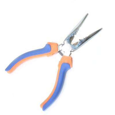 China 2022 Latest Plastic Handle Hair Extension Tool Stainless Steel Plastic Hair Extension Pliers + Metal Handle for sale