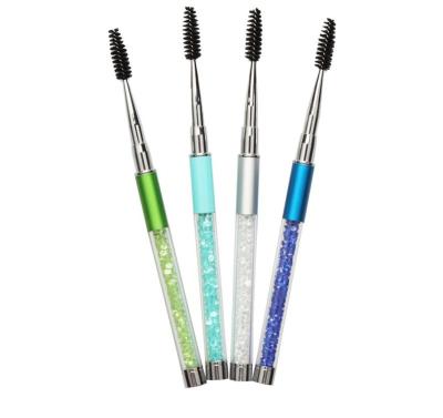 China 2022 Hot Sale Factory Wholesale Price Eyelash Brush Micro Eyelash Micro Cleaning Brush With Disposable Tube for sale