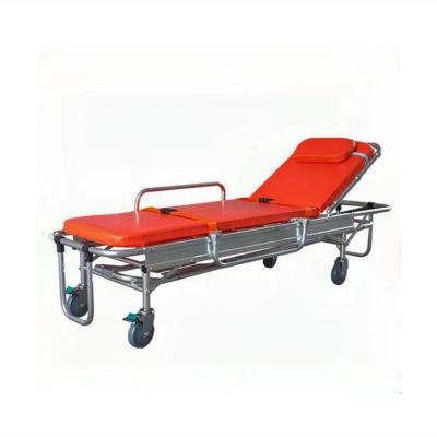 China Medical Folding Metal First Aid Transfer Stretcher Bed Car for sale