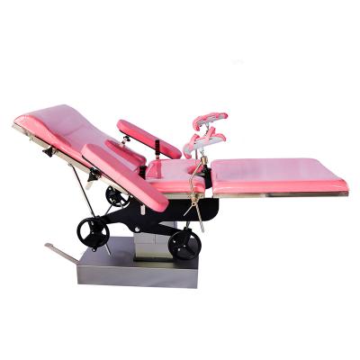 China Bargain Stainless Multi-Functional Obstetric Bed Bed Obstetric Delivery Maternity Chart for sale